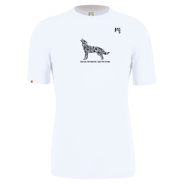 Karpos Wild Animal T-shirt Med Korta ärmar Vit XL Man