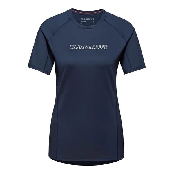 Mammut Selun Fl Logo T-shirt Med Korta ärmar Blå M Kvinna
