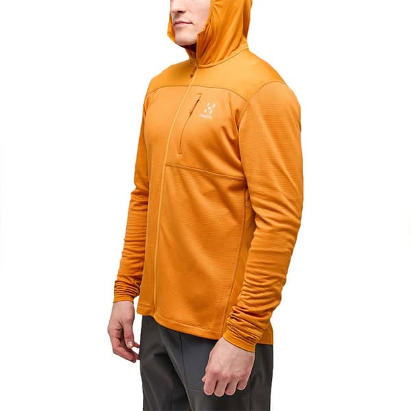 Haglofs L.i.m Mid Multi Sweatshirt Med Dragkedja Gul L Man