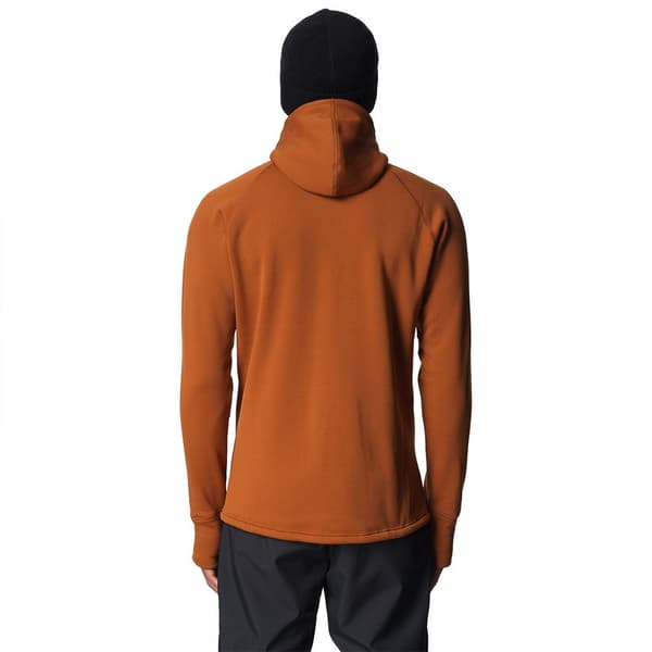 Houdini Power Sweatshirt Med Lynlås Brun S Mand