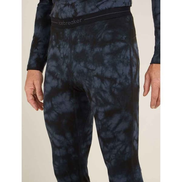 Icebreaker Merino 200 Oasis Cloud Dye Leggings Blå S Mand