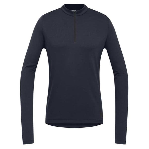 Jack Wolfskin Bike Commute Halv Lynlås Sweatshirt Blå M Mand