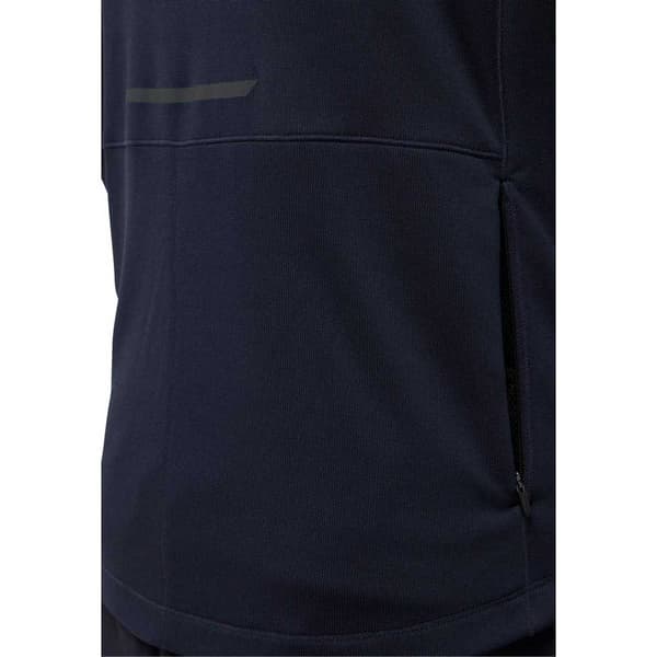 Jack Wolfskin Bike Commute Halv Lynlås Sweatshirt Blå M Mand