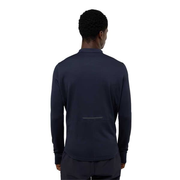 Jack Wolfskin Bike Commute Halv Lynlås Sweatshirt Blå M Mand