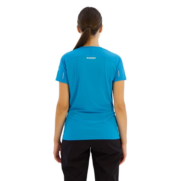 Mammut Aenergy Fl T-shirt Med Korta ärmar Blå M Kvinna