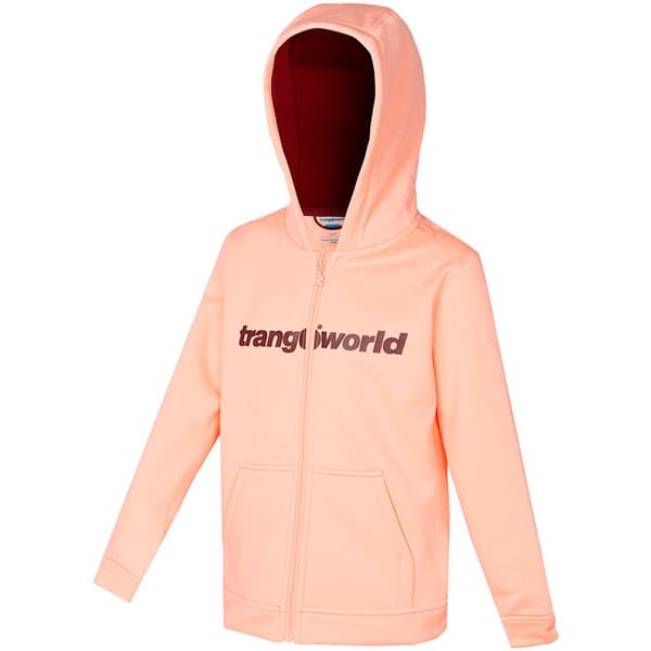 Trangoworld Oby Junior Sweatshirt Med Dragkedja Orange 4 Years Pojke