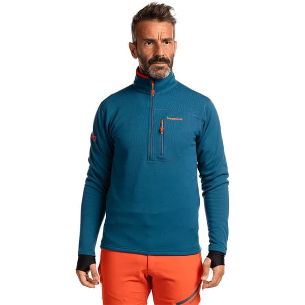 Trangoworld Trx2 Stretch Pro Pitkähihainen T-paita Sininen L Mies