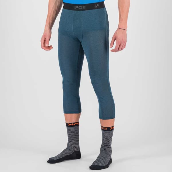 Karpos Dinamico 3/4 Leggings Blå XL Mand