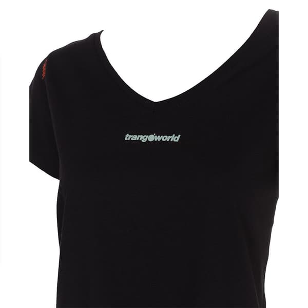 Trangoworld Garbi Comb T-shirt Med Korta ärmar Svart XS Kvinna