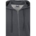 Miniatyrbillede 6 af 6: Urban Classics Basic Zip Sweatshirt Brun S Mand