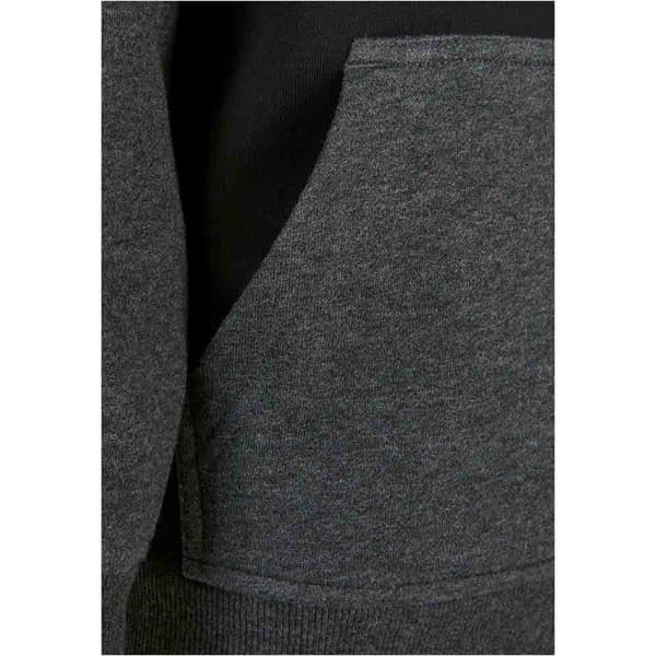 Urban Classics 2-tone Fake Raglan Hættetrøje Grøn 134-140 cm Dreng