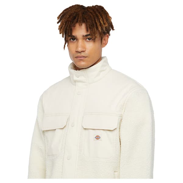 Dickies Pinesdale Sweatshirt Med Dragkedja Vit M Man