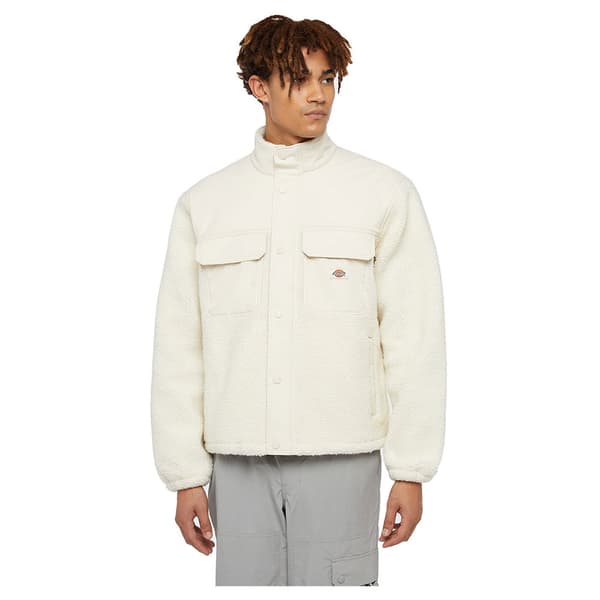 Dickies Pinesdale Sweatshirt Med Dragkedja Vit M Man