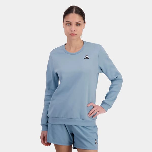 Le Coq Sportif Ess N°1 Collegepaita Sininen S Nainen