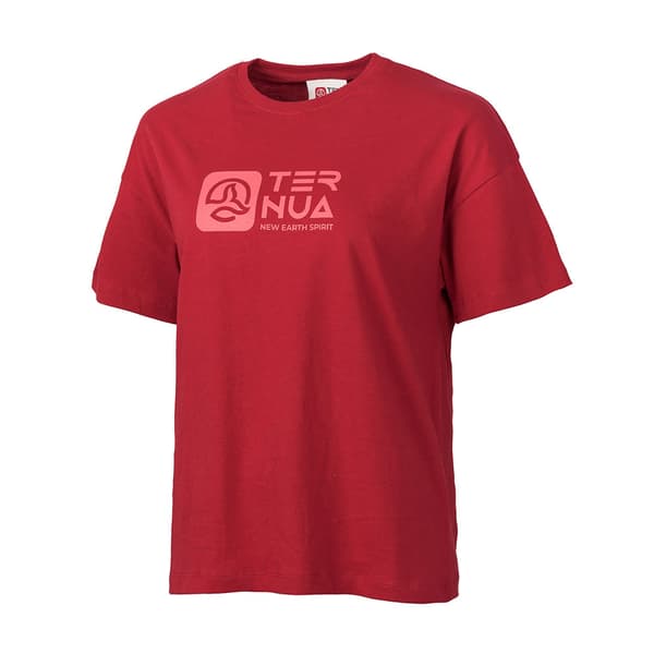 Ternua Ailik T-shirt Med Korta ärmar Röd XL Kvinna