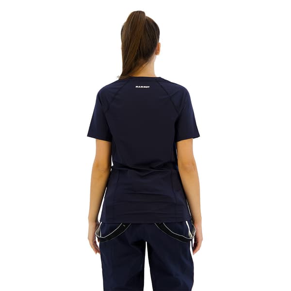 Mammut Selun Fl Logo Lyhythihainen T-paita Sininen XL Nainen