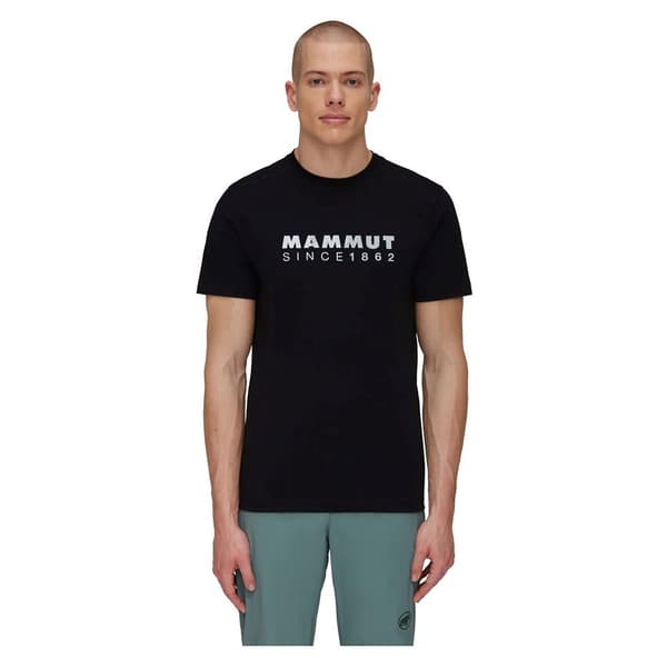 Mammut Trovat Logo T-shirt Med Korta ärmar Svart L Man