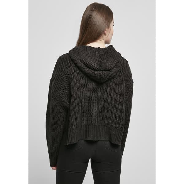 Urban Classics Oversized Sweatshirt Sort XS Kvinde