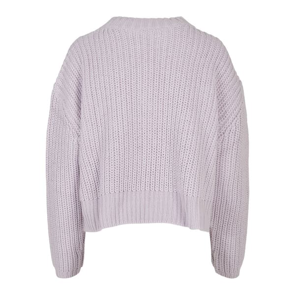 Urban Classics Wide Oversizeer Big Sweatshirt Lilla 4XL Kvinde