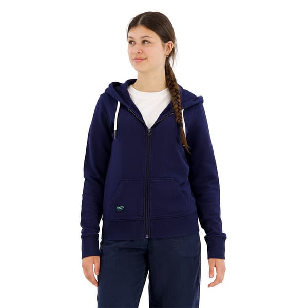 Superdry Embellish Archive Sweatshirt Med Dragkedja Blå S Kvinna