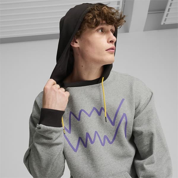 Puma Jaws Core Huvtröja Grå S Man