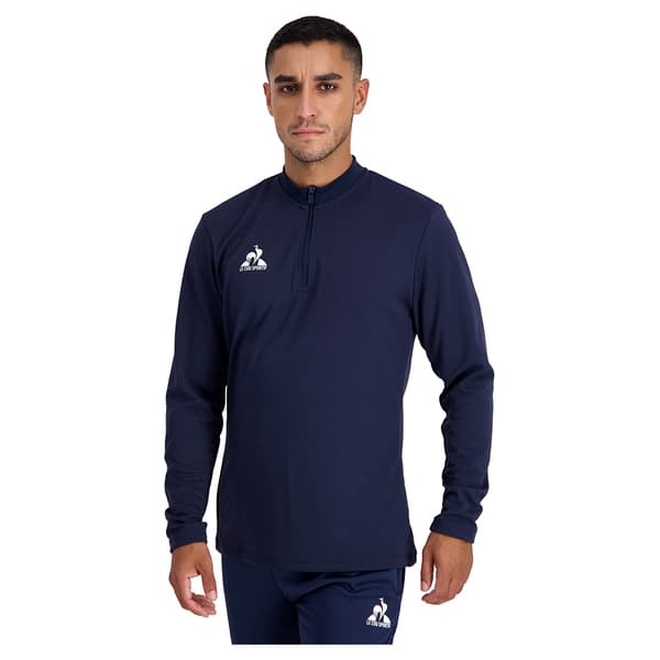 Le Coq Sportif 2421650 N°1 Training Tröja Med Halv Dragkedja Blå S Man