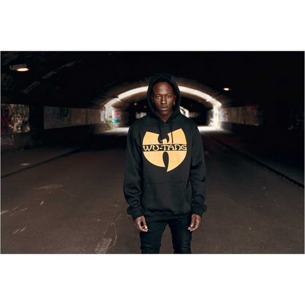 Wu-wear Logo Huvtröja Svart L Man