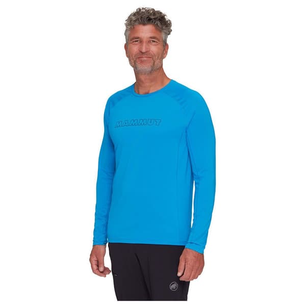 Mammut Selun Fl Sun Logo Pitkähihainen T-paita Sininen XL Mies