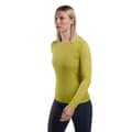 Miniatyrbillede 1 af 3: Montane Dart Lite T-shirt Med Lange ærmer Gul XS Kvinde