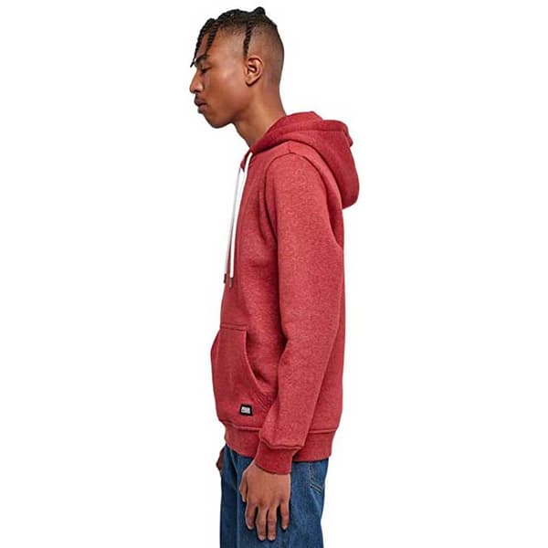 Urban Classics Basic Hættetrøje Rød S Mand