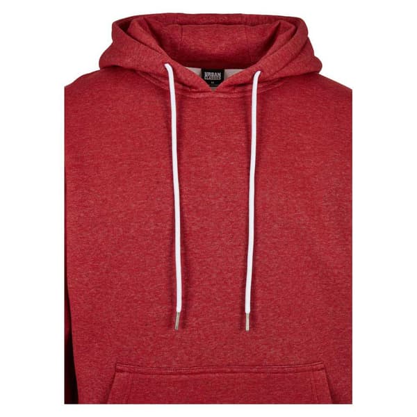 Urban Classics Basic Hættetrøje Rød S Mand