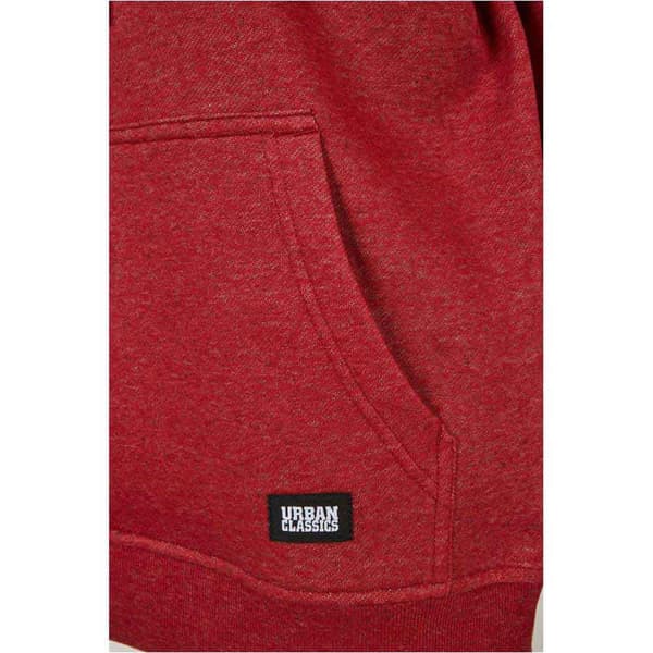 Urban Classics Basic Hættetrøje Rød S Mand