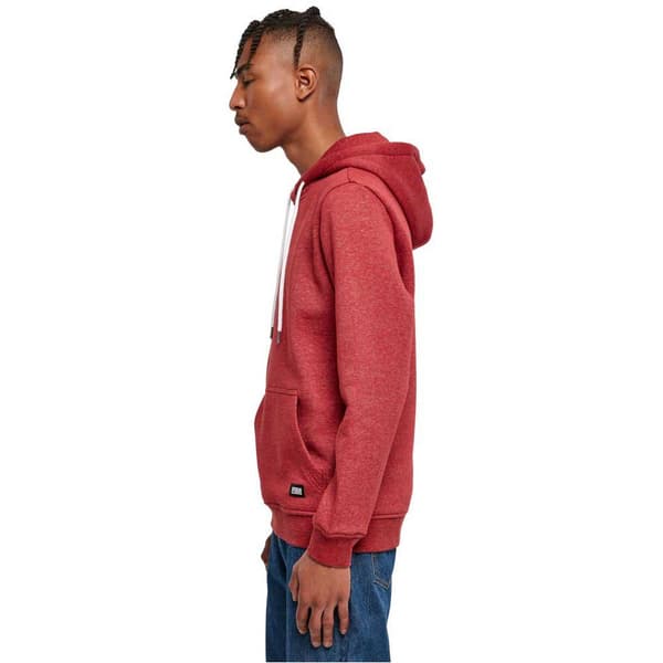 Urban Classics Basic Hættetrøje Rød S Mand