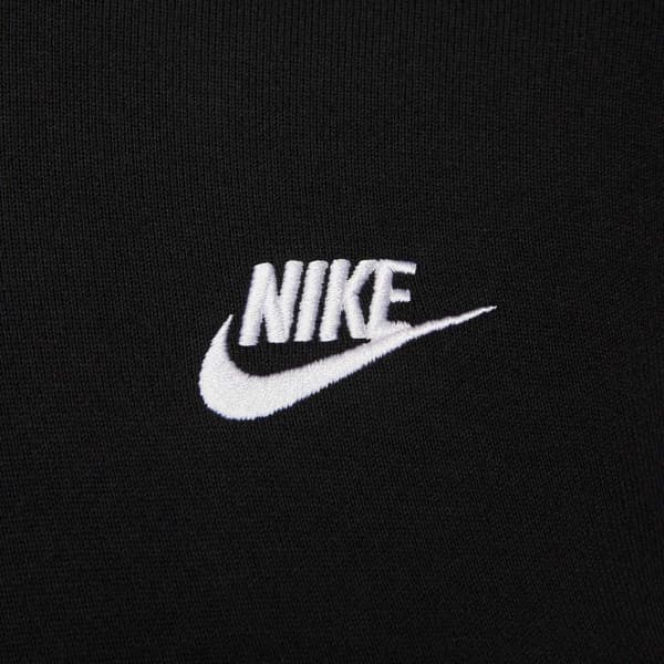 Nike Club French Terry Huppari Musta M Mies