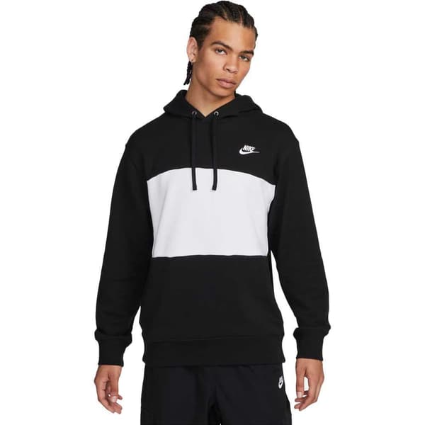 Nike Club French Terry Hættetrøje Sort M Mand