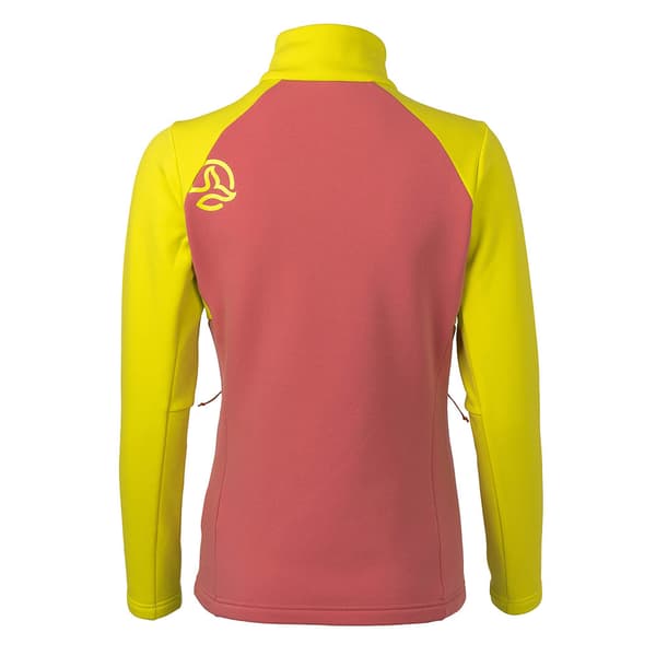 Ternua Punjak Halv Lynlås Sweatshirt Rosa L Kvinde