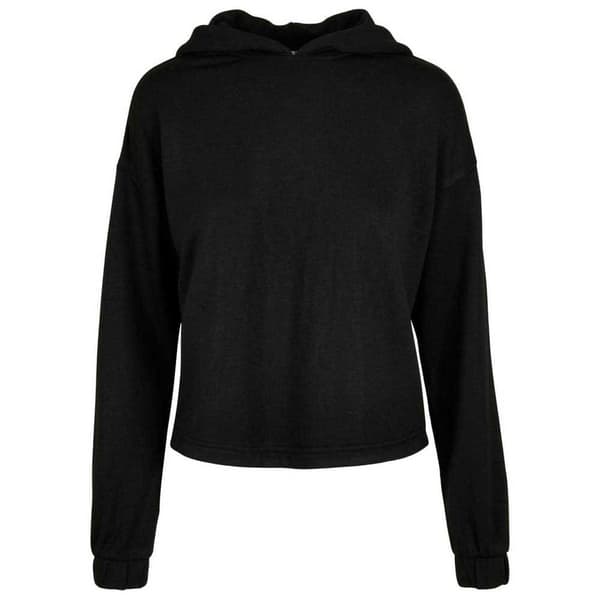 Urban Classics Oversized Shaped Modal Terry Hættetrøje Sort S Kvinde
