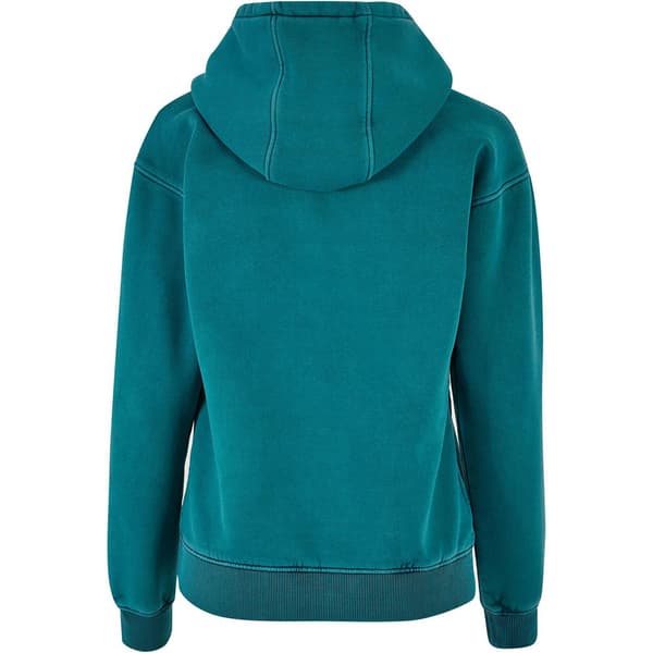 Urban Classics Stone Washed Hættetrøje Grøn 5XL Kvinde
