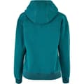 Miniatyrbillede 4 af 4: Urban Classics Stone Washed Hættetrøje Grøn 5XL Kvinde