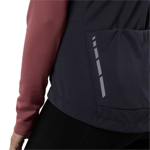 Jack Wolfskin Morobbia Fz T-shirt Med Lange ærmer Lilla S Kvinde