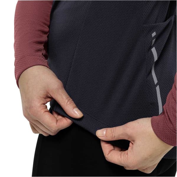 Jack Wolfskin Morobbia Fz T-shirt Med Lange ærmer Lilla S Kvinde