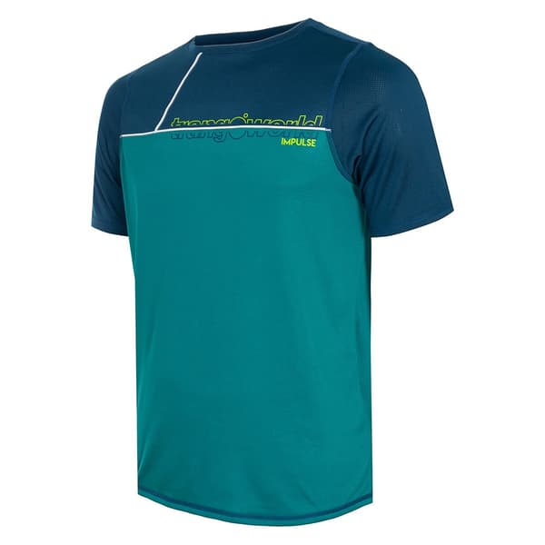 Trangoworld Prato T-shirt Med Korta ärmar Blå S Man