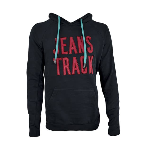 Jeanstrack River Huppari Musta L Mies
