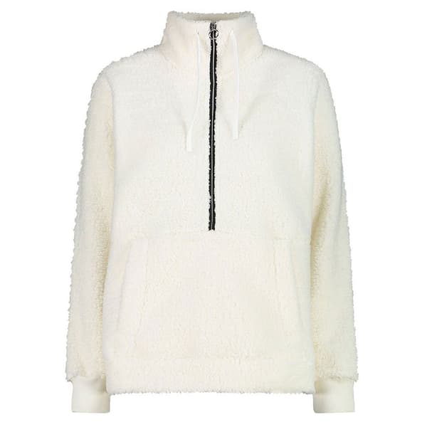 Cmp 32p3806 Halv Lynlås Sweatshirt Beige 2XL Kvinde