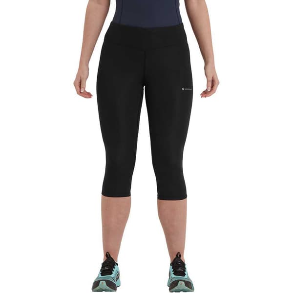 Montane Sstream 3/4 Leggings Sort L Kvinde