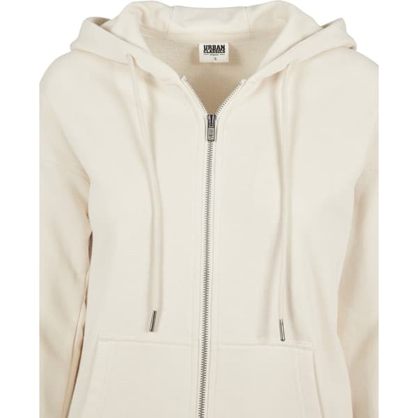 Urban Classics Organic Terry Sweatshirt Hvid 5XL Kvinde