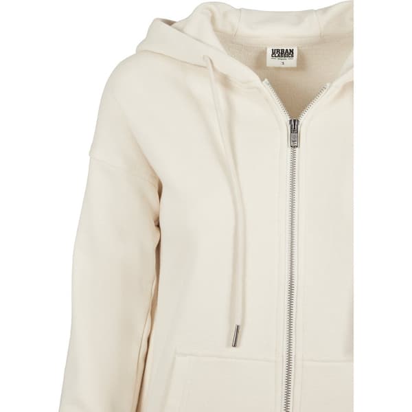 Urban Classics Organic Terry Sweatshirt Hvid 5XL Kvinde