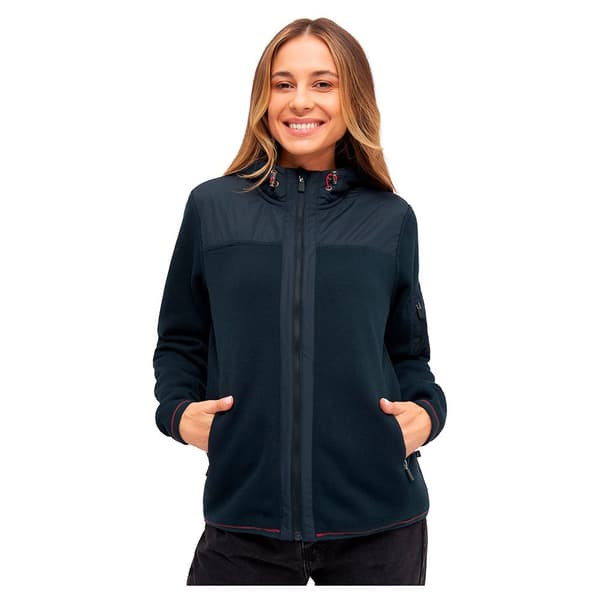 Sea Ranch Olivia Sweatshirt Med Dragkedja Blå L Kvinna