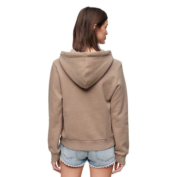Superdry Metallic Vl Graphic Huppari Beige S Nainen