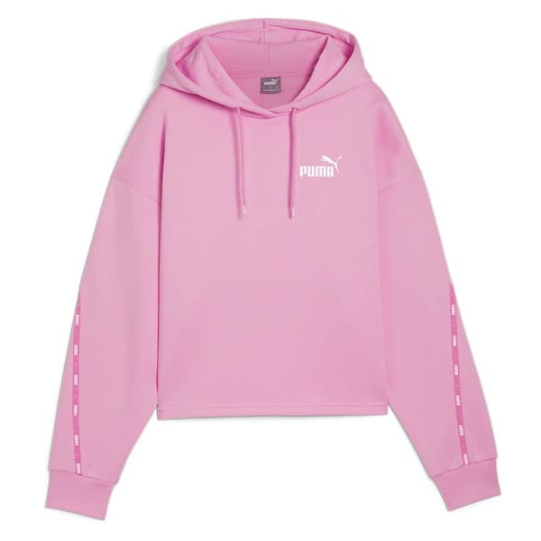 Puma Ess Tape Huvtröja Rosa L Kvinna